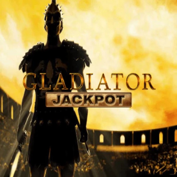 Gladiator Jackpot slot logo by Playtech at LalaBet Casino