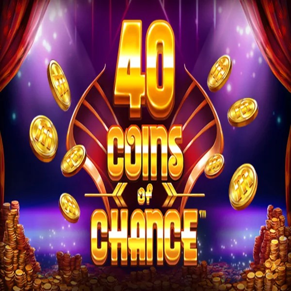 Official Slots logo: 40 Coins of Chance by SYNOT Games at LalaBet Casino