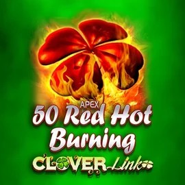 Enjoy 50 Red Hot Burning Clover Links by Novomatic – logo hosted on lalacasino.net