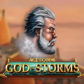 Age Of The Gods: God of Storms logo by Playtech at LalaBet Casino