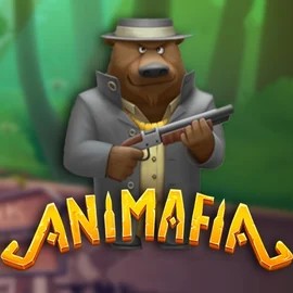 Animafia slot logo by Peter & Sons at LalaBet Casino