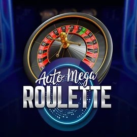 Auto Mega Roulette slot logo by Pragmatic Play at LalaBet Casino