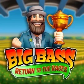 Big Bass Return to the Races by Pragmatic Play, showcased at lalacasino.net – game logo