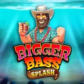 Bigger Bass Splash logo by Pragmatic Play LalaBet Casino