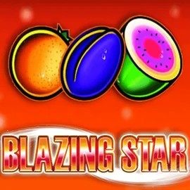 Blazing Star online game logo by Merkur Gaming on lalacasino.net