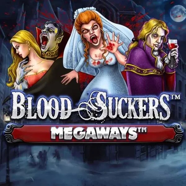 Blood Suckers Megaways logo by Red Tiger Gaming at LalaBet Casino