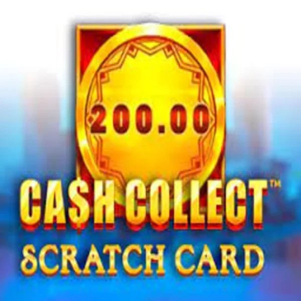 Cash Collect Scratch slot logo by Playtech at LalaBet Casino