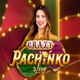 Live Casino logo of Crazy Pachinko from Evolution at LalaBet Casino