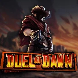 Duel At Dawn online game logo by Hacksaw Gaming on lalacasino.net