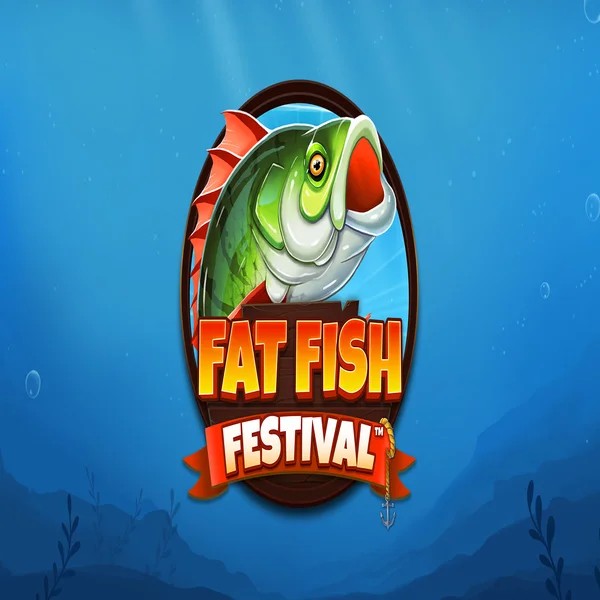 Fat Fish Festival slot logo by Wishbone Games at LalaBet Casino