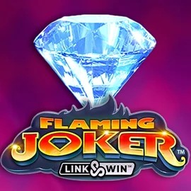 Flaming Joker Link and Win logo – Slots by Barstruck at LalaBet Casino