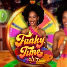 Funky Time game by Evolution – logo hosted on LalaBet Casino