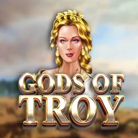 Gods of Troy logo by Red Tiger Gaming at LalaBet Casino