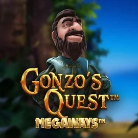 Gonzo's Quest Megaways logo – Slots by Red Tiger Gaming at LalaBet Casino