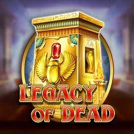 Legacy of Dead game by Play’n GO – logo hosted on LalaBet Casino