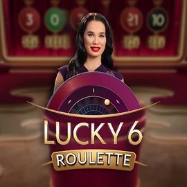 Lucky 6 Roulette logo by Pragmatic Play LalaBet Casino