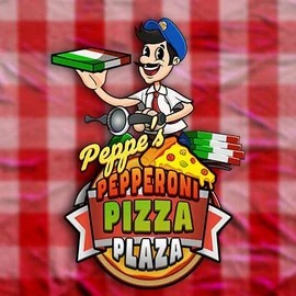 Peppe’s Pepperoni Pizza Plaza logo by Pragmatic Play at LalaBet Casino
