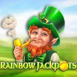 Rainbow Jackpots game by Red Tiger Gaming – logo hosted on LalaBet Casino