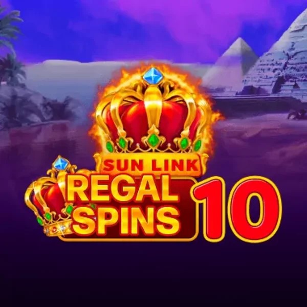 Regal Spins 10 logo by PatePlay LalaBet Casino