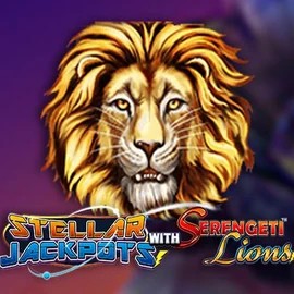 Play the Stellar Jackpots with Serengeti Lions slot by Lightning Box Game on LalaBet Casino