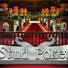 Stud Poker 3D slot logo by iSoftBet at LalaBet Casino