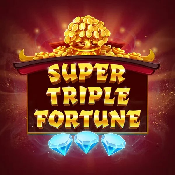 Super Triple Fortune logo by Greentube at LalaBet Casino