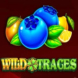 Wild Traces online game logo by Amusnet Interactive on lalacasino.net
